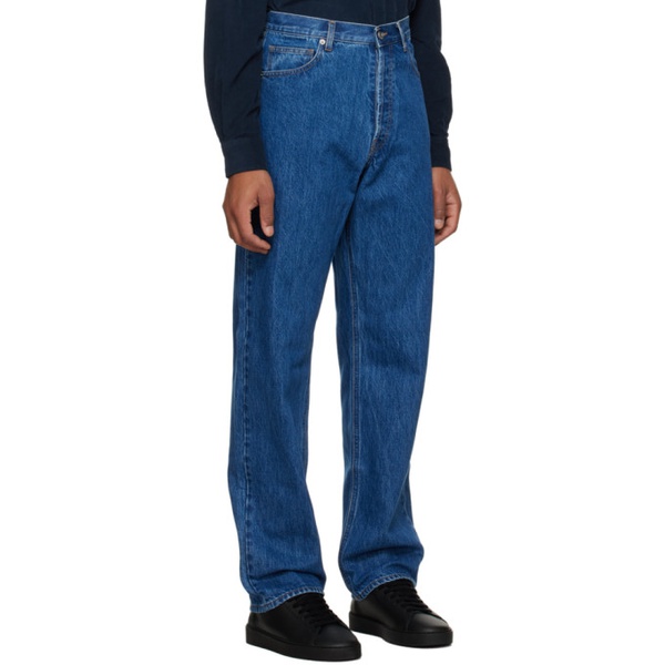  노스 프로젝트 NORSE PROJECTS Blue Relaxed-Fit Jeans 232116M186002