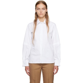 맥스마라 Max Mara White Button Shirt 232118F109007