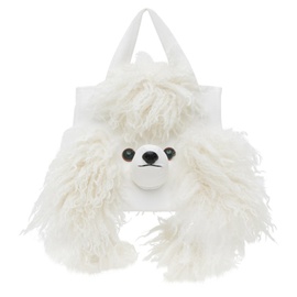 Nφdress SSENSE Exclusive White Poodle Bag 232119F046001