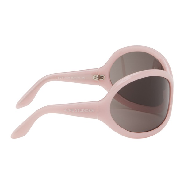 아크네스튜디오 아크네 스튜디오 Acne Studios Pink Arcturus Sunglasses 232129F005007