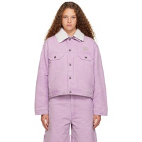 아크네 스튜디오 Acne Studios Purple Faded Jacket 232129F063001