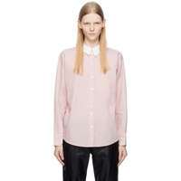 아크네 스튜디오 Acne Studios Pink Button-Up Shirt 232129F109005