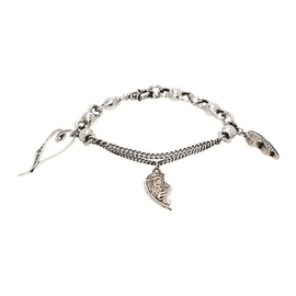 아크네 스튜디오 Acne Studios Silver Charm Bracelet 232129M142002
