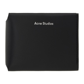 아크네 스튜디오 Acne Studios Black Folded Wallet 232129M164004