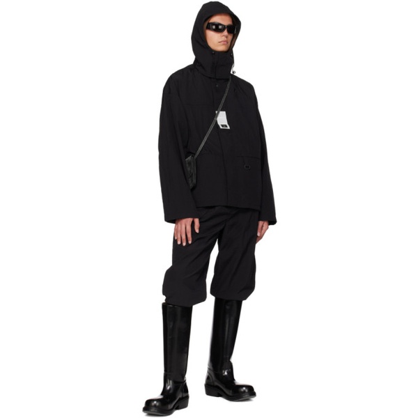 아크네스튜디오 아크네 스튜디오 Acne Studios Black Hooded Jacket 232129M180003