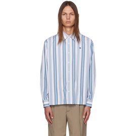 아크네 스튜디오 Acne Studios Blue & White Stripe Shirt 232129M192003