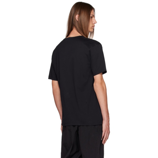 아크네스튜디오 아크네 스튜디오 Acne Studios Black Patch T-Shirt 232129M213016