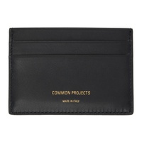 커먼 프로젝트 Common Projects Black Stamp Card Holder 232133M163000