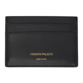 커먼 프로젝트 Common Projects Black Stamp Card Holder 232133M163000