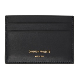 커먼 프로젝트 Common Projects Black Stamp Card Holder 232133M163002