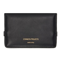 커먼 프로젝트 Common Projects Black Accordion Wallet 232133M164000