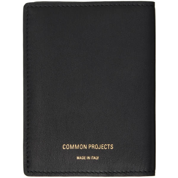  커먼 프로젝트 Common Projects Black Stamp Wallet 232133M164006
