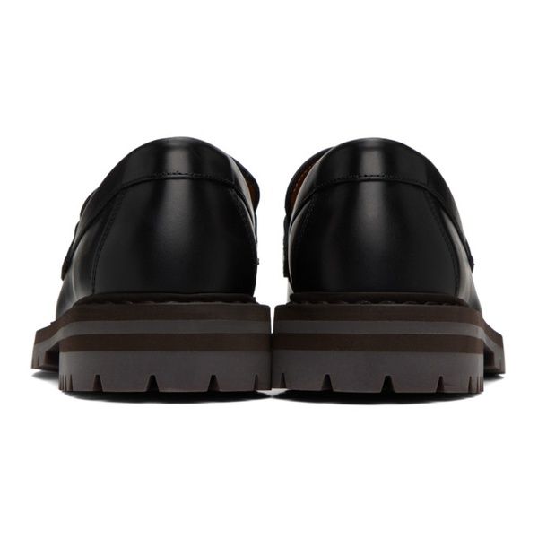  커먼 프로젝트 Common Projects Black Leather Loafers 232133M231001