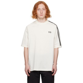 Y-3 오프화이트 Off-White 3-Stripes T-Shirt 232138M213010