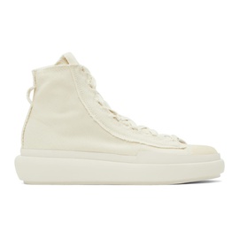 Y-3 White Nizza High Sneakers 232138M236004