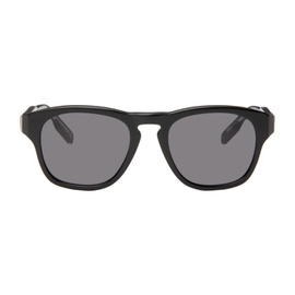 ZEGNA Black Acetate Sunglasses 232142M134005
