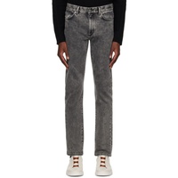 ZEGNA Gray Faded Jeans 232142M186007