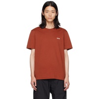 ZEGNA Red Embroidered T-Shirt 232142M213000