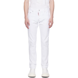 디스퀘어드2 Dsquared2 White Cool Guy Jeans 232148M186001