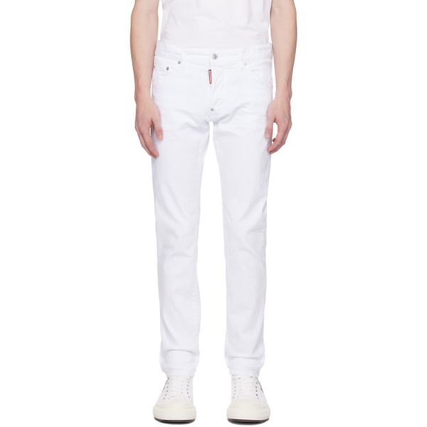 디스퀘어드2 Dsquared2 White Cool Guy Jeans 232148M186001