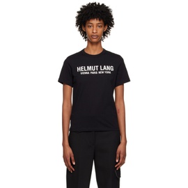 핼무트랭 Helmut Lang SSENSE Exclusive Black T-Shirt 232154F110019