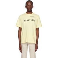핼무트랭 Helmut Lang Yellow Photo T-Shirt 232154M213008