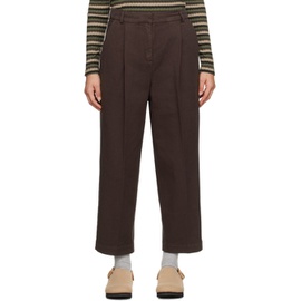 YMC Brown Market Trousers 232161F087005