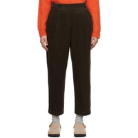 YMC Brown Market Trousers 232161F087016