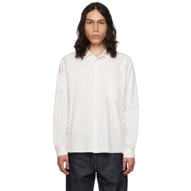 YMC White Curtis Shirt 232161M192010