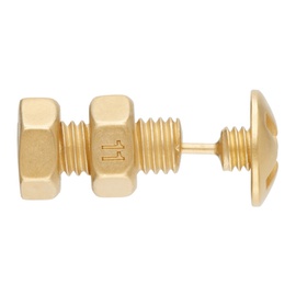 메종마르지엘라 Maison Margiela Gold Nuts & Bolts Single Earring 232168F022019