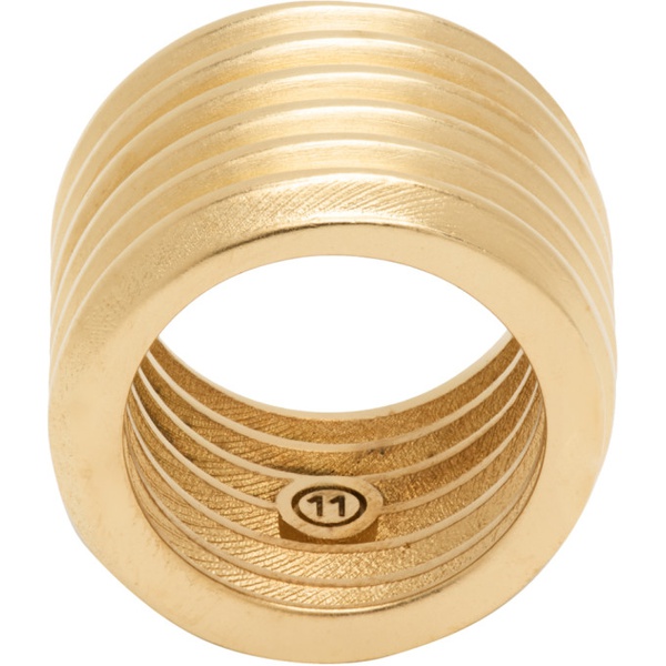 메종마르지엘라 메종마르지엘라 Maison Margiela Gold Bolt & Nut Ring 232168F024009