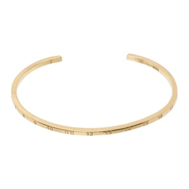 메종마르지엘라 Maison Margiela Gold Numerical Cuff Bracelet 232168M142017