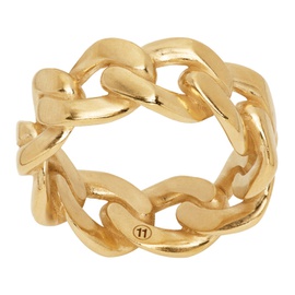 메종마르지엘라 Maison Margiela Gold Chain Ring 232168M147000