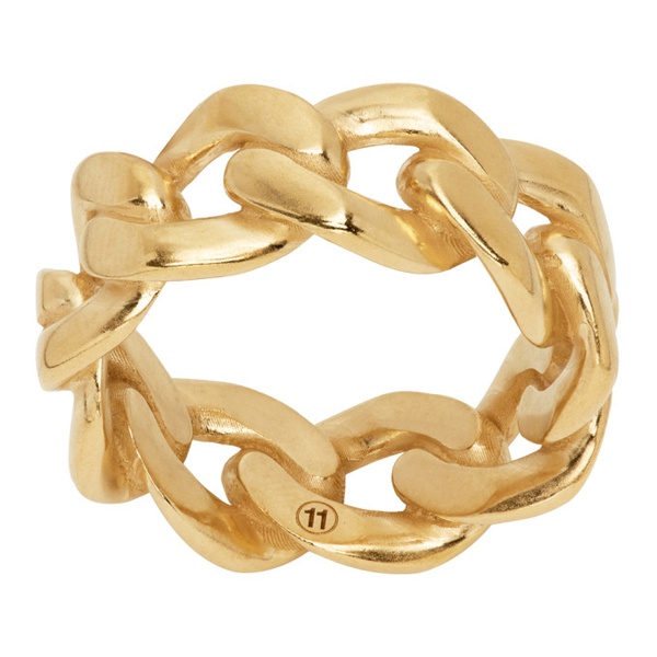 메종마르지엘라 메종마르지엘라 Maison Margiela Gold Chain Ring 232168M147000