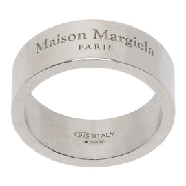 메종마르지엘라 Maison Margiela Silver Logo Ring 232168M147007