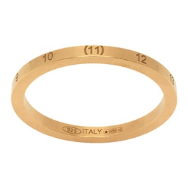 메종마르지엘라 Maison Margiela Gold Numerical Ring 232168M147019