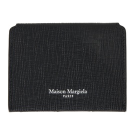 메종마르지엘라 Maison Margiela Black Embossed Card Holder 232168M163029