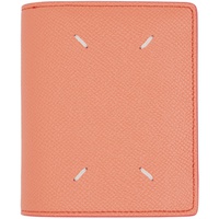 메종마르지엘라 Maison Margiela Orange Four Stitches Wallet 232168M164021