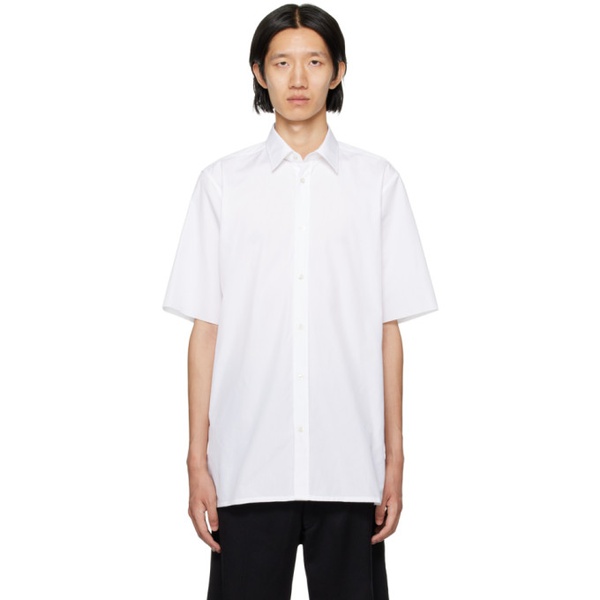 메종마르지엘라 메종마르지엘라 Maison Margiela White Vented Shirt 232168M192000