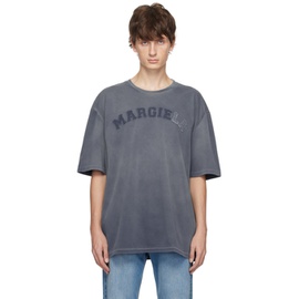 메종마르지엘라 Maison Margiela Blue Faded T-Shirt 232168M213015