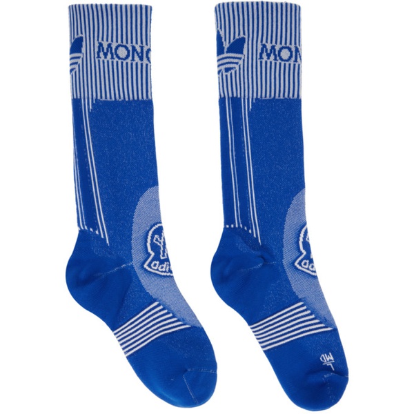 아디다스 몽클레어 Moncler Genius Moncler x 아디다스 오리지널 adidas Originals Blue Socks 232171F076000