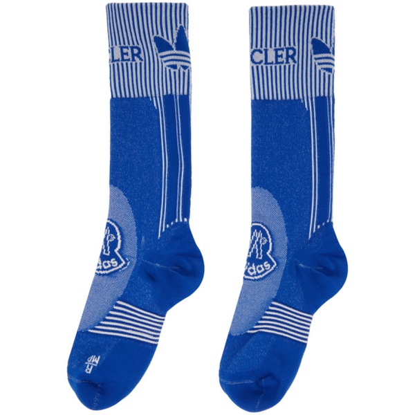 아디다스 몽클레어 Moncler Genius Moncler x 아디다스 오리지널 adidas Originals Blue Socks 232171F076000