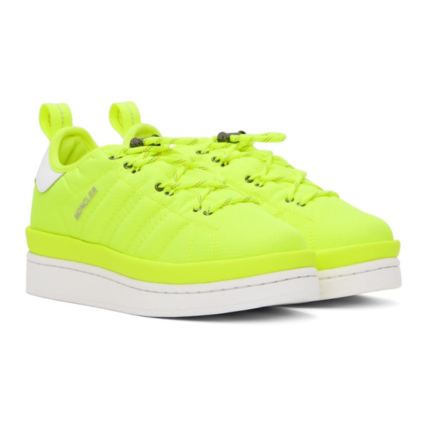 아디다스 몽클레어 Moncler Genius Moncler x 아디다스 오리지널 adidas Originals Yellow Campus Sneakers 232171F128001