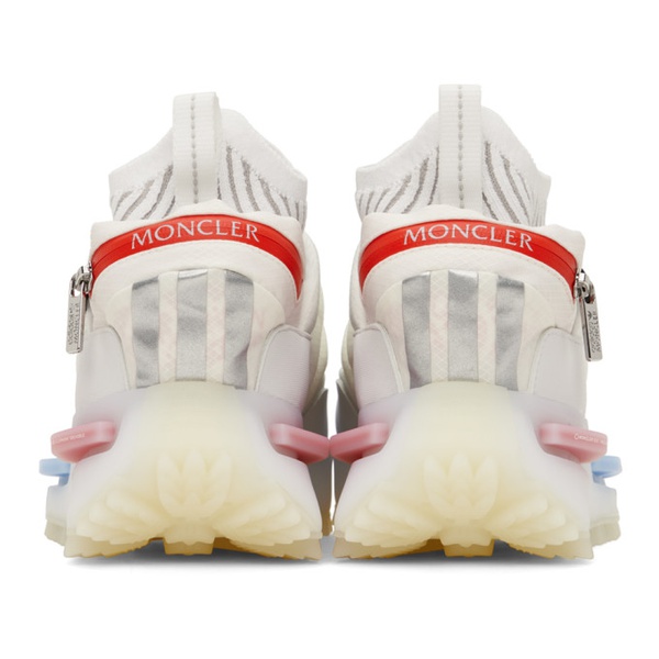 아디다스 몽클레어 Moncler Genius Moncler x 아디다스 오리지널 adidas Originals White NMD Sneakers 232171F128003