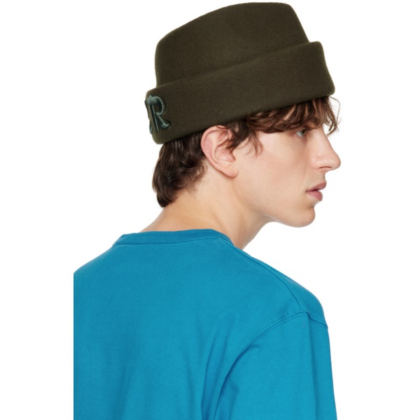 몽클레어 몽클레어 Moncler Genius Moncler x Salehe Bembury Green Embroidered Hat 232171M140007