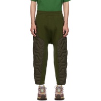 몽클레어 Moncler Genius Moncler x Salehe Bembury Green Down Trousers 232171M188003