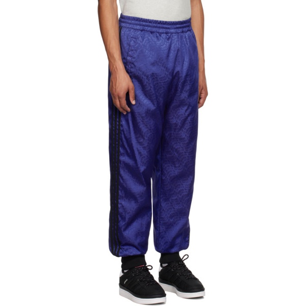 아디다스 몽클레어 Moncler Genius Moncler x 아디다스 오리지널 adidas Originals Blue Down Trousers 232171M191000