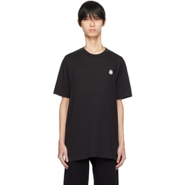 몽클레어 Moncler Genius Moncler x 팜엔젤스 Palm Angels Black T-Shirt 232171M213002