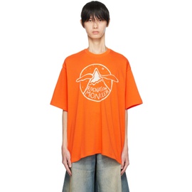 몽클레어 Moncler Genius Moncler x Roc Nation Orange T-Shirt 232171M213006