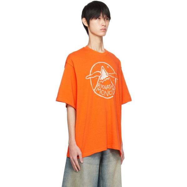 몽클레어 몽클레어 Moncler Genius Moncler x Roc Nation Orange T-Shirt 232171M213006